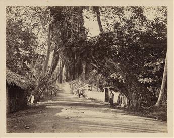 SAMUEL BOURNE (1834-1912), et alia A selection of 24 photographs of India and Ceylon.